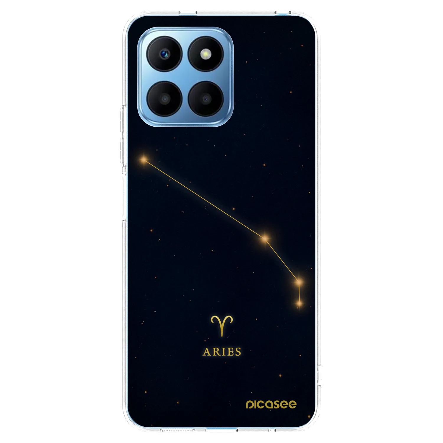 Picasee silikónový prehľadný obal pre Honor 70 Lite - ARIES