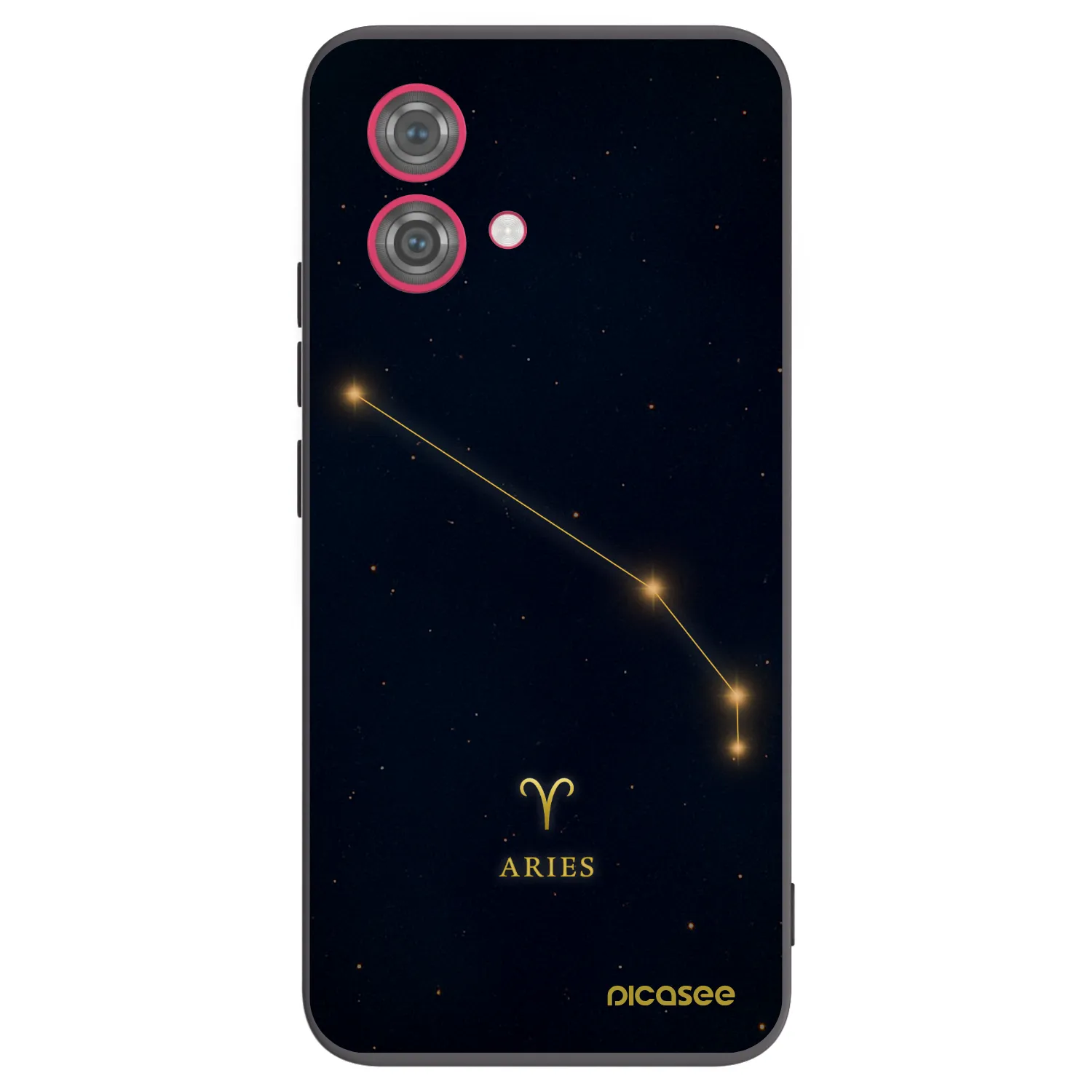 Silikónový čierny obal pre Motorola Moto G84 5G - ARIES