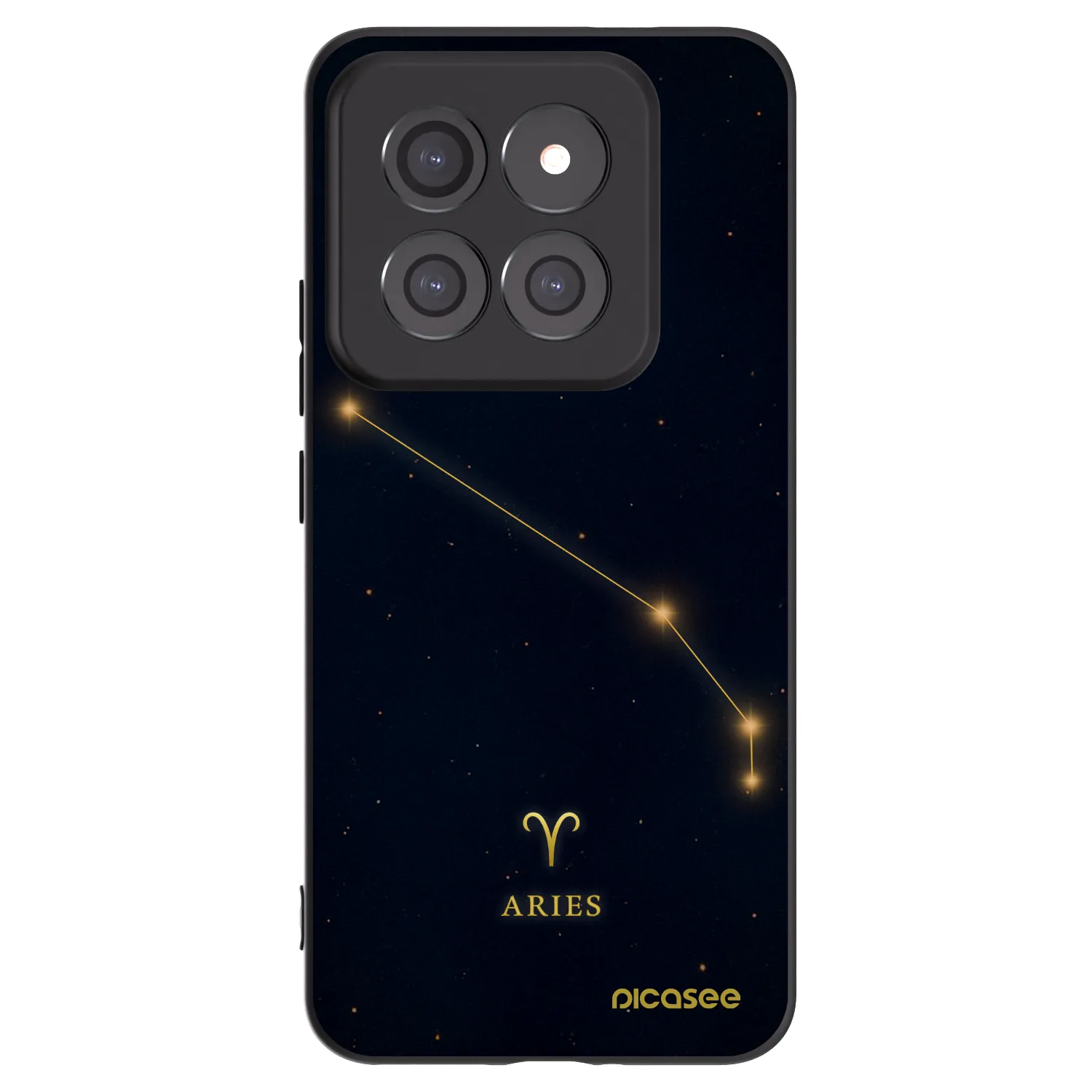 Picasee silikónový čierny obal pre Xiaomi 14 Pro - ARIES