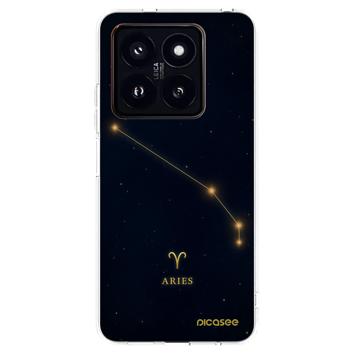 Picasee silikónový prehľadný obal pre Xiaomi 14 Pro - ARIES