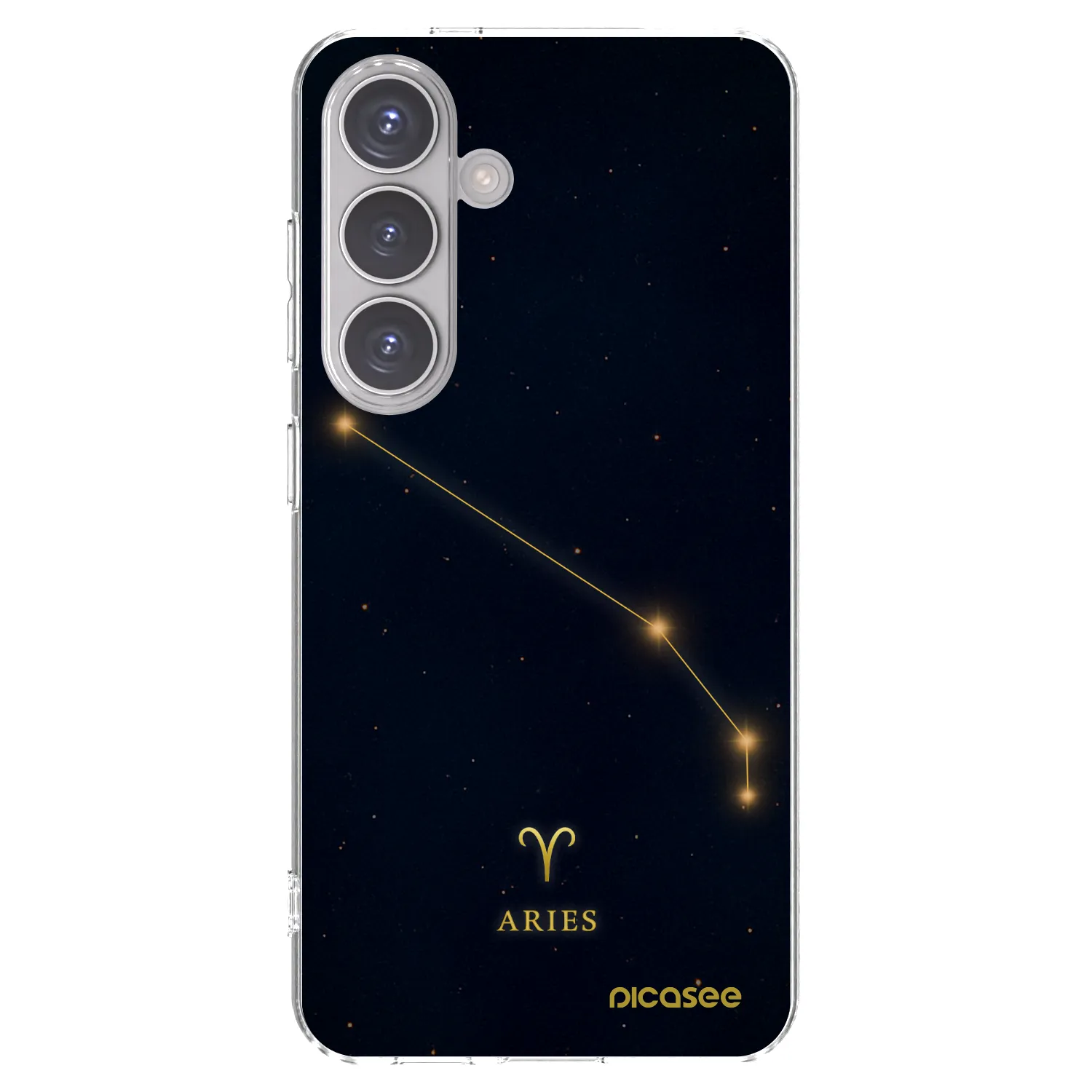 Picasee silikónový prehľadný obal pre Samsung Galaxy S24 S921B 5G - ARIES
