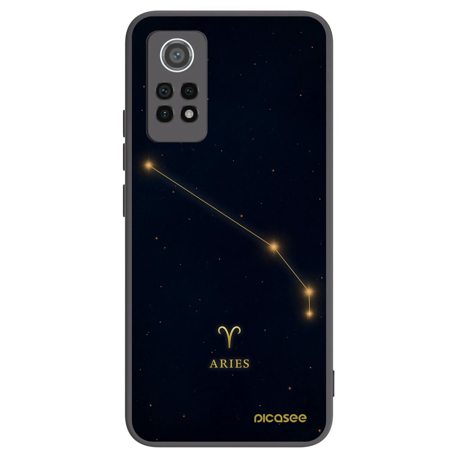 Picasee silikónový čierny obal pre Xiaomi Redmi Note 12 Pro 4G - ARIES