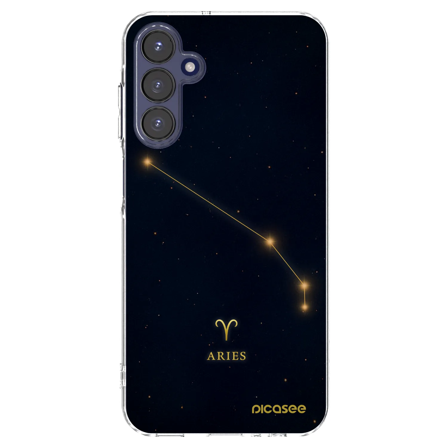 Picasee silikónový prehľadný obal pre Samsung Galaxy A15 A155F 4G - ARIES