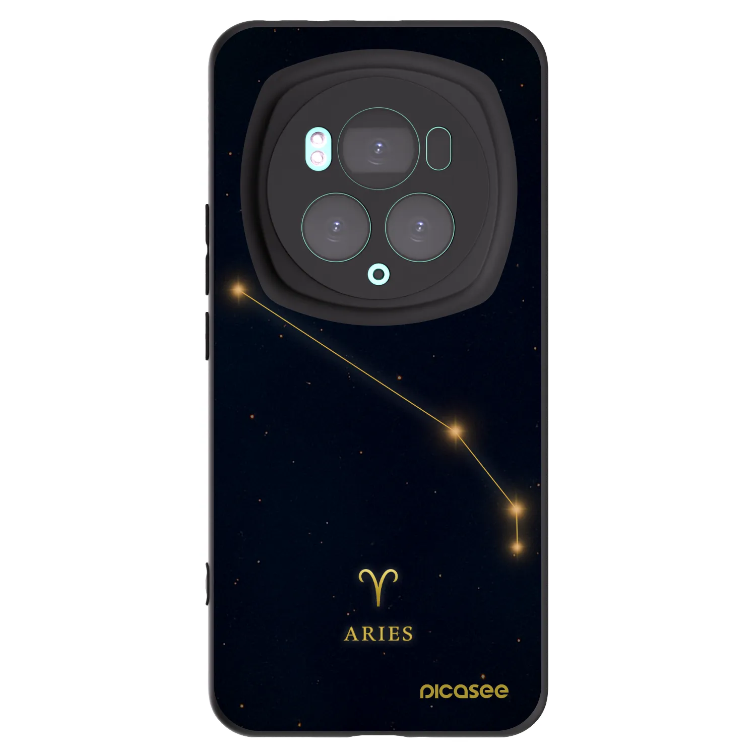 Picasee silikónový čierny obal pre Honor Magic6 Pro - ARIES