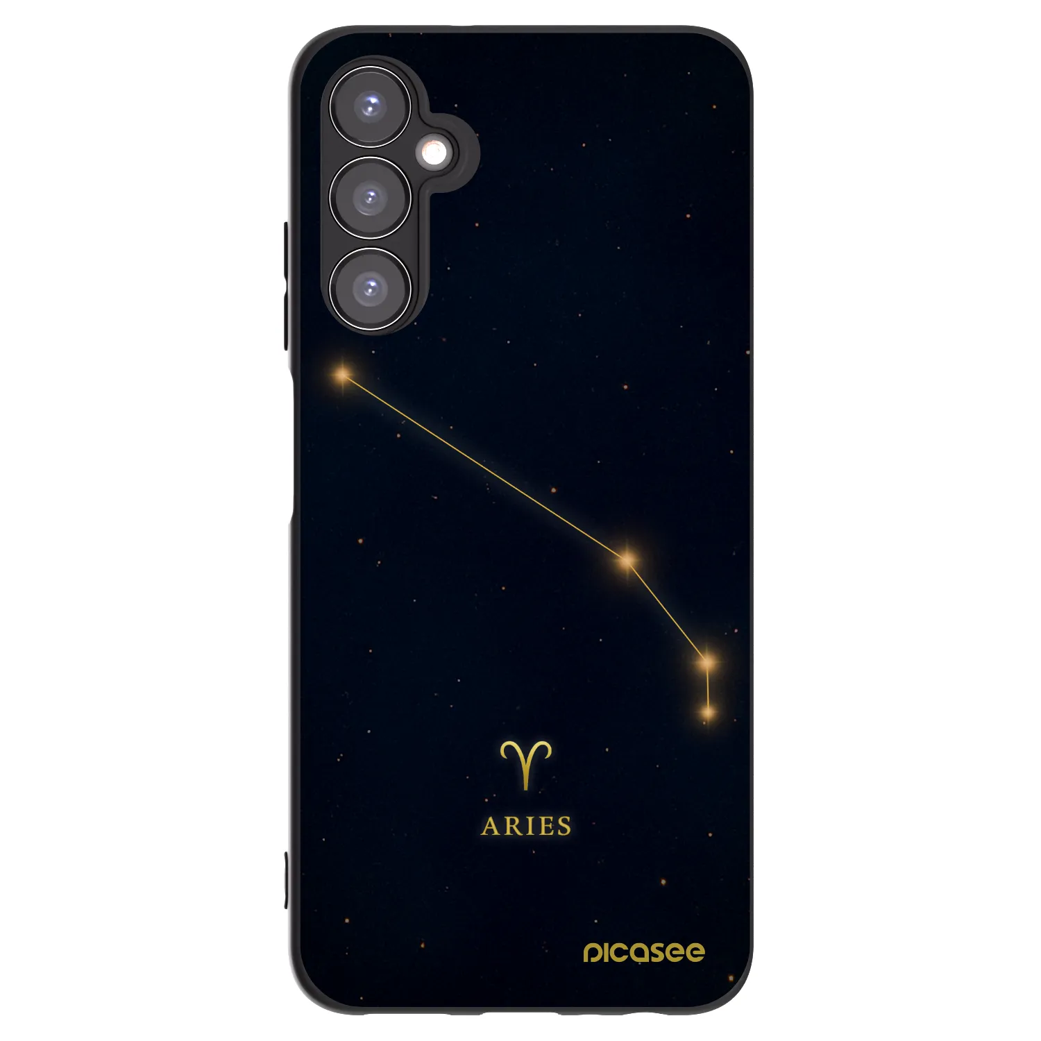 Picasee silikónový čierny obal pre Samsung Galaxy A05s A057G - ARIES