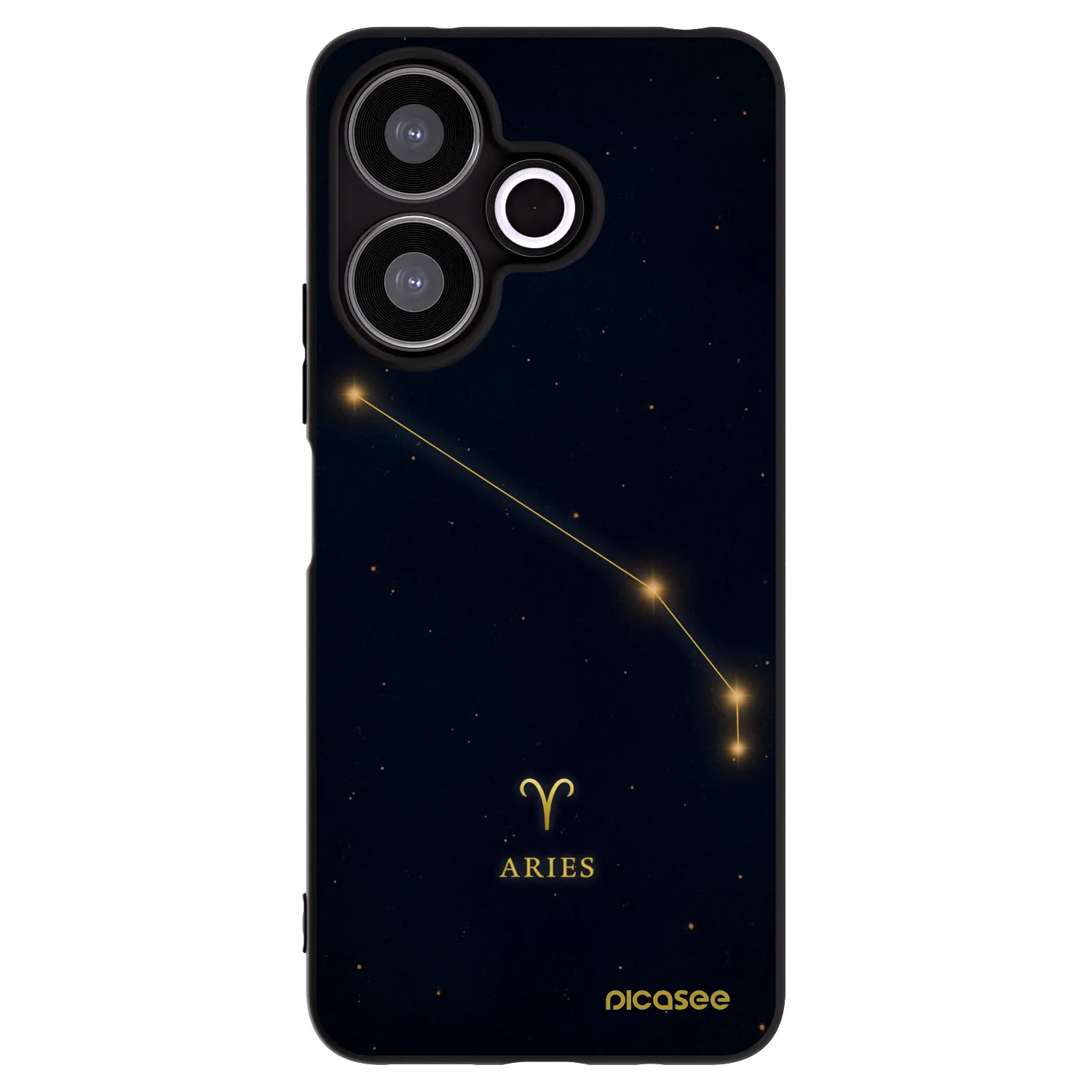 Picasee silikónový čierny obal pre Xiaomi Redmi 13 4G - ARIES