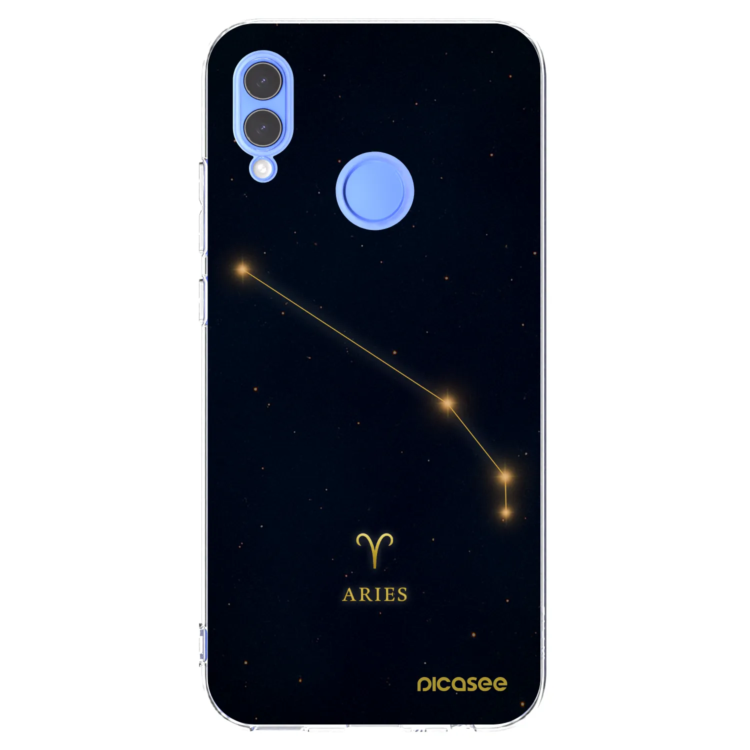 Picasee silikónový prehľadný obal pre Honor 10 Lite - ARIES