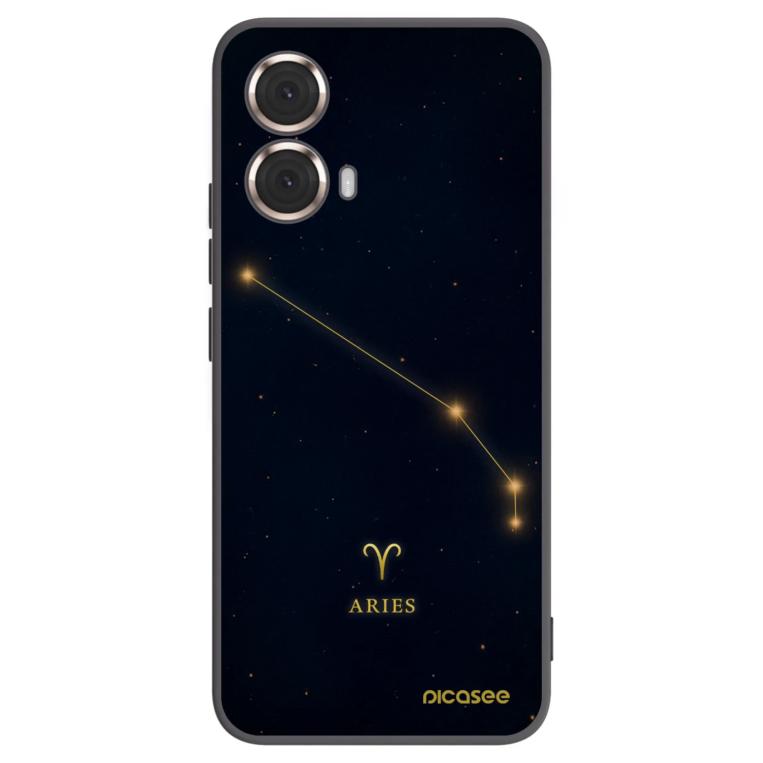 Picasee silikónový čierny obal pre Motorola Moto G85 - ARIES