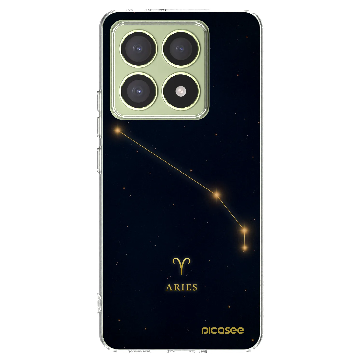Picasee silikónový prehľadný obal pre Xiaomi 14T - ARIES
