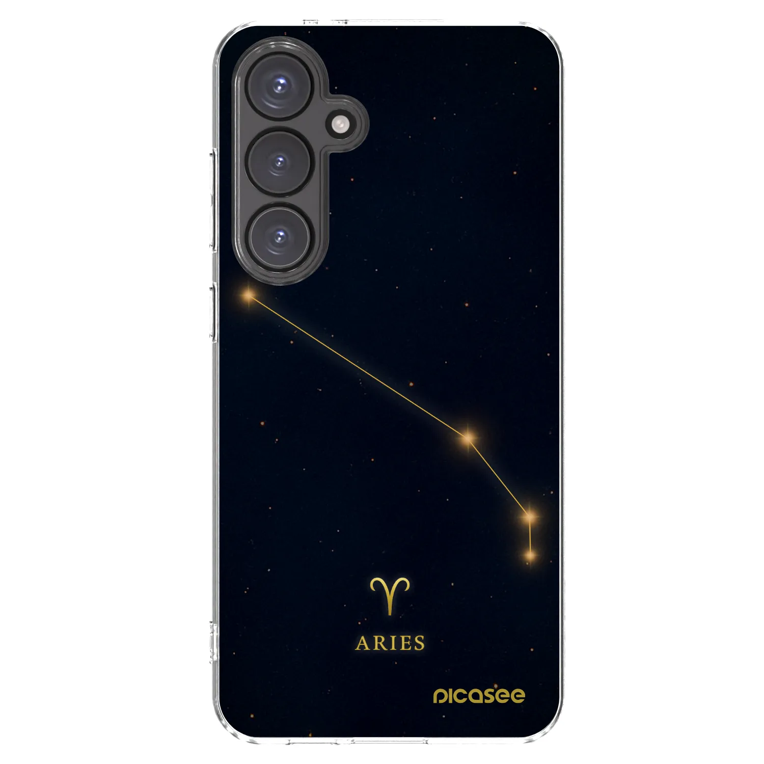 Picasee silikónový prehľadný obal pre Samsung Galaxy S24 FE S721B - ARIES