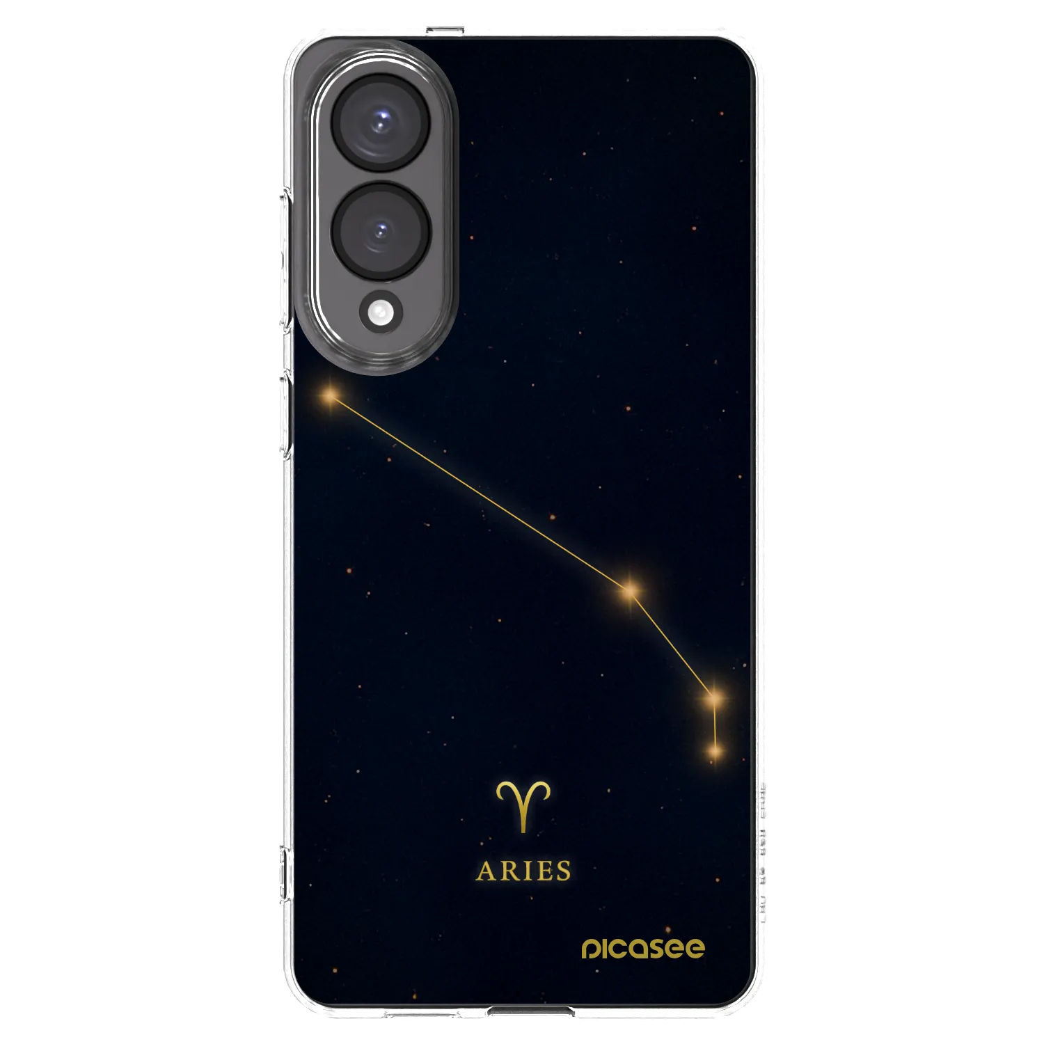 Picasee silikónový prehľadný obal pre Samsung Galaxy S25 Edge 5G - ARIES