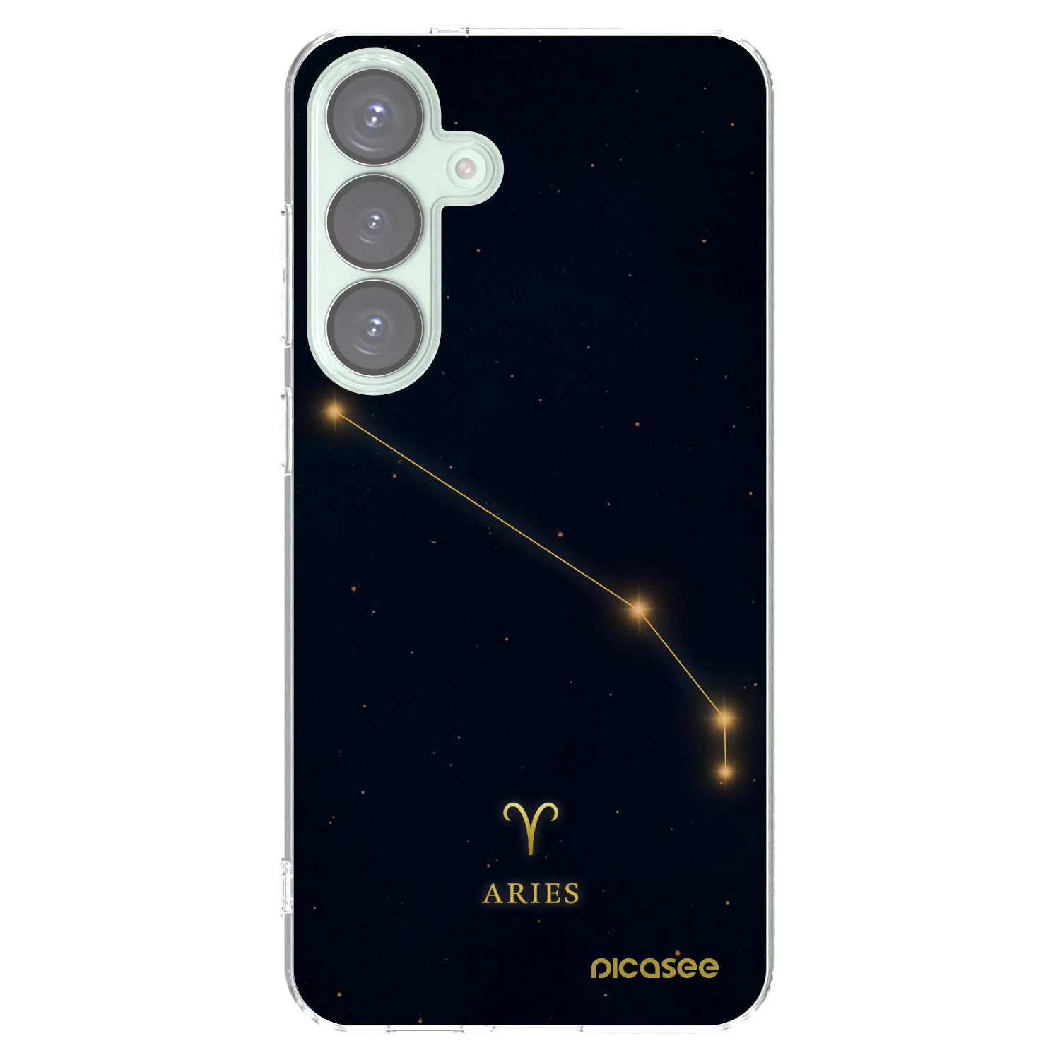 Picasee silikónový prehľadný obal pre Samsung Galaxy S25+ 5G - ARIES