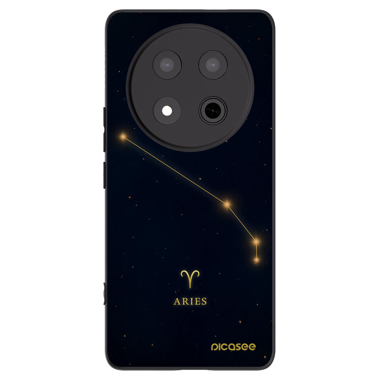 Picasee silikónový čierny obal pre Honor Magic7 Lite 5G - ARIES