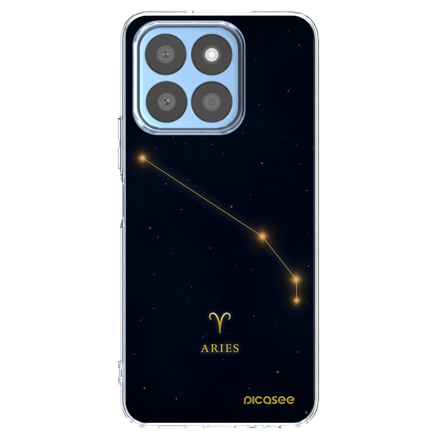 Picasee silikónový prehľadný obal pre Honor X8c - ARIES