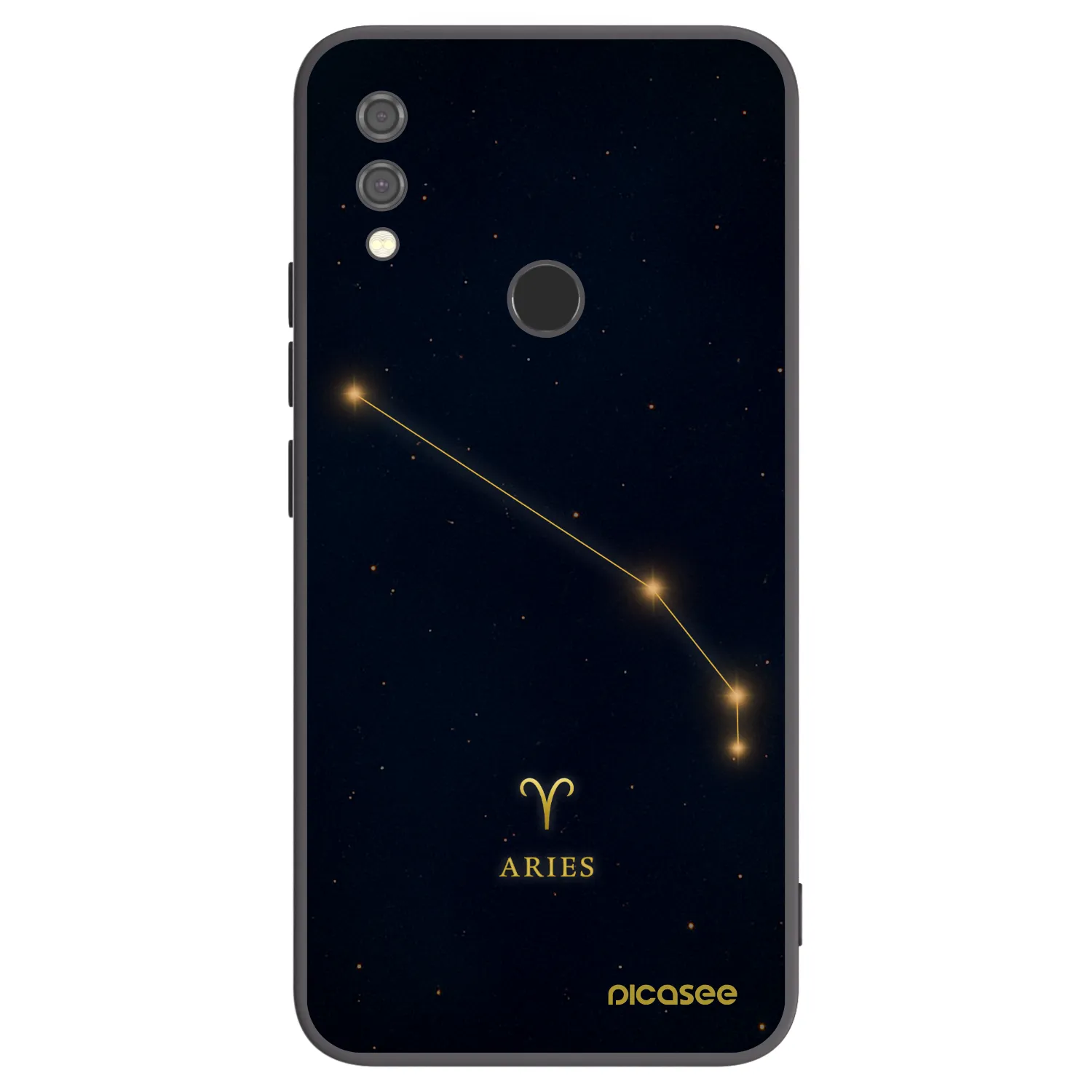 Picasee silikónový čierny obal pre Xiaomi Redmi Note 7 - ARIES