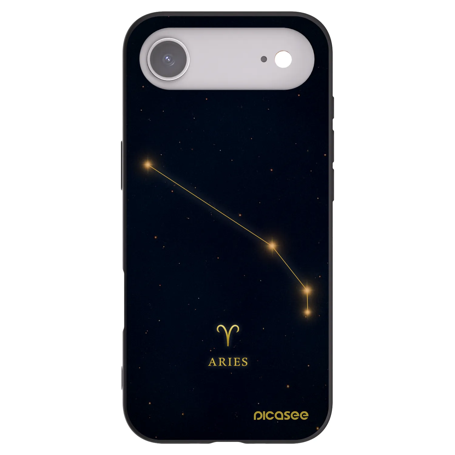 Picasee silikónový čierny obal pre Apple iPhone Air - ARIES