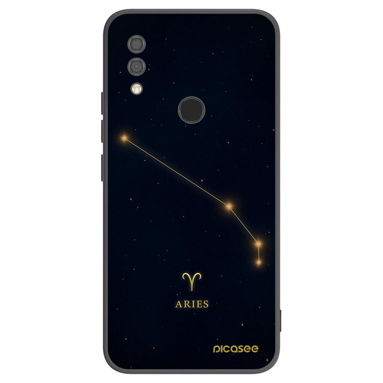 Picasee silikónový čierny obal pre Xiaomi Redmi 7 - ARIES