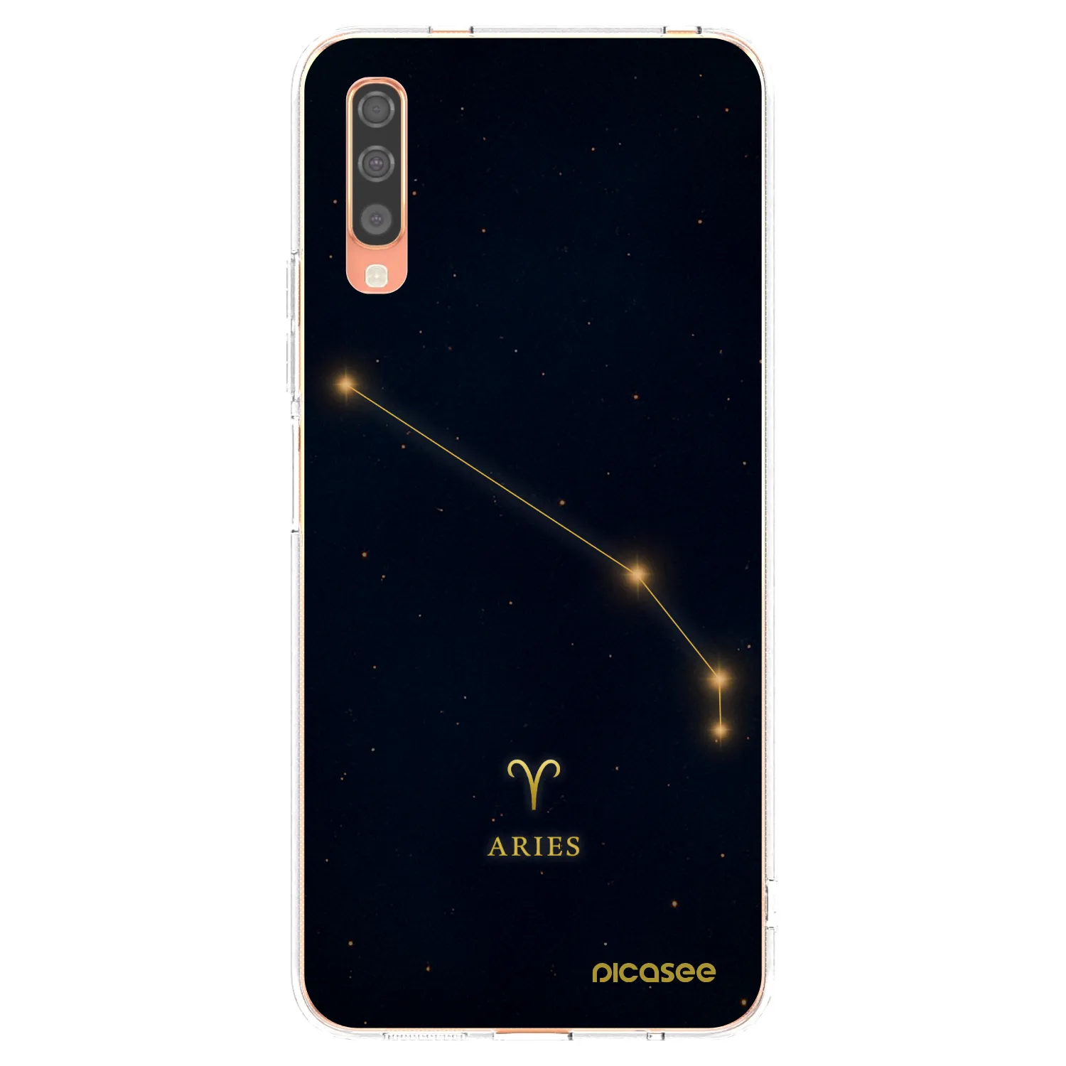 Picasee silikónový prehľadný obal pre Samsung Galaxy A70 A705F - ARIES
