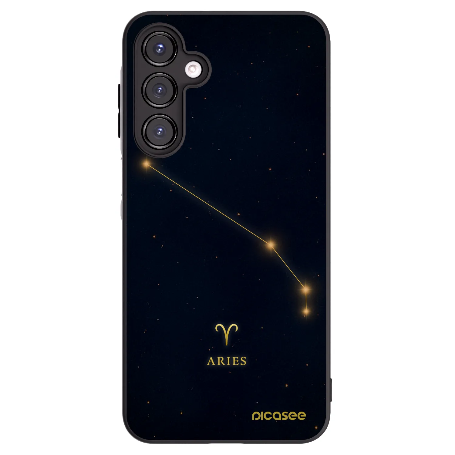 Picasee silikónový čierny obal pre Samsung Galaxy A16 4G - ARIES