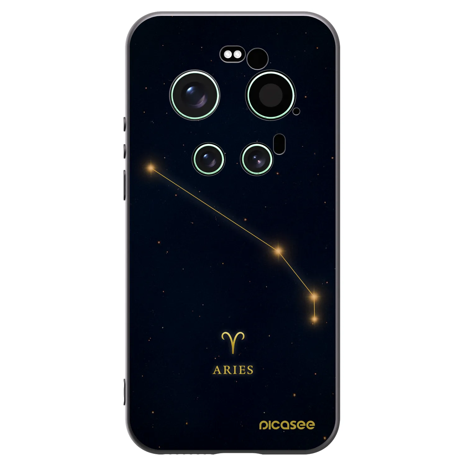 Picasee silikónový čierny obal pre Xiaomi 17 Ultra - ARIES