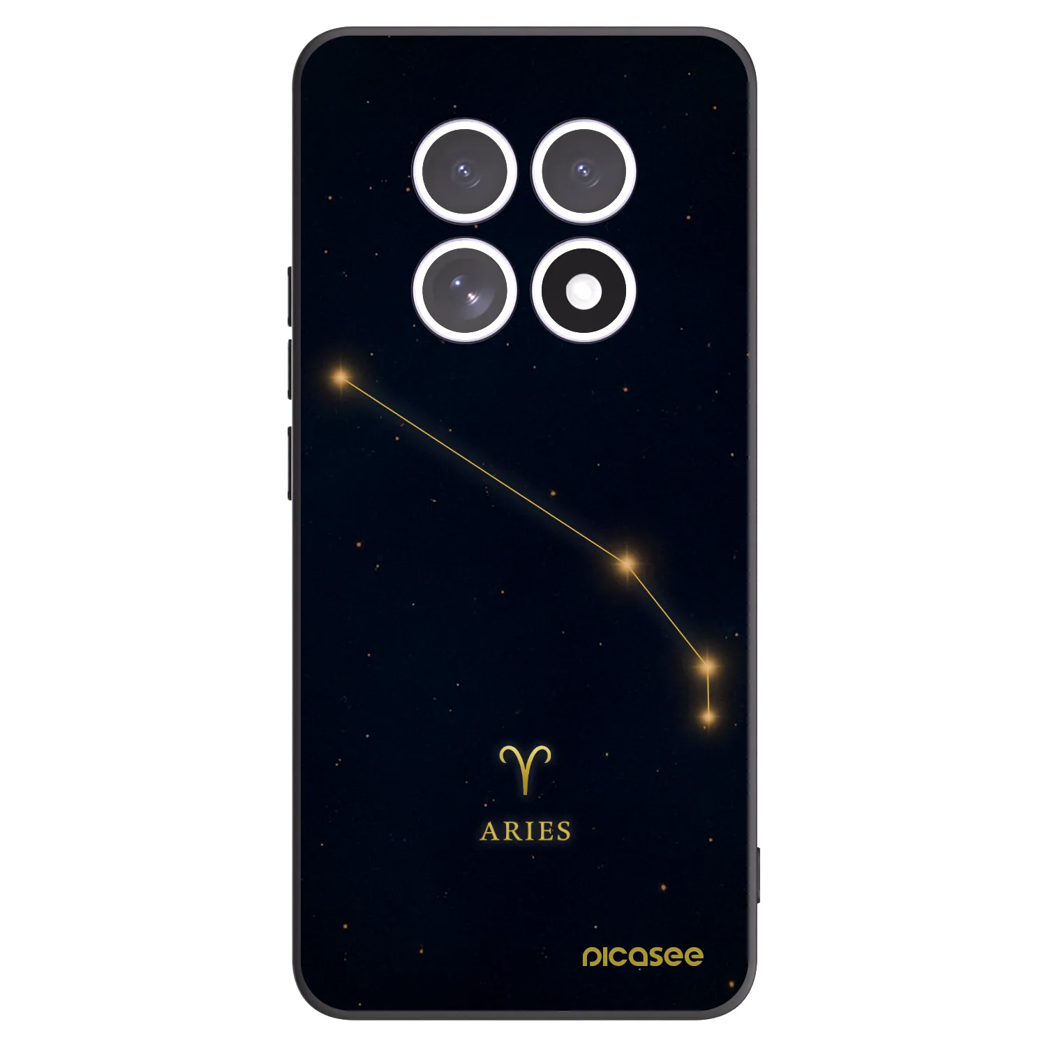 Picasee silikónový čierny obal pre Xiaomi Redmi Note 15 5G - ARIES
