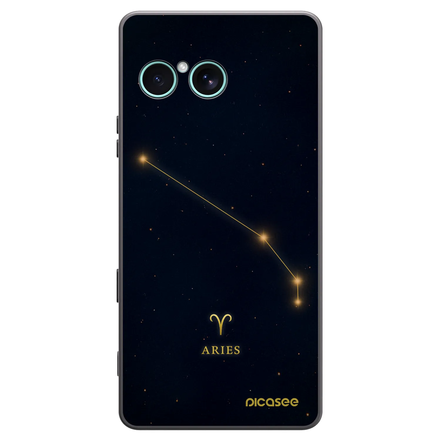 Picasee silikónový čierny obal pre Sony Xperia 10 VII - ARIES