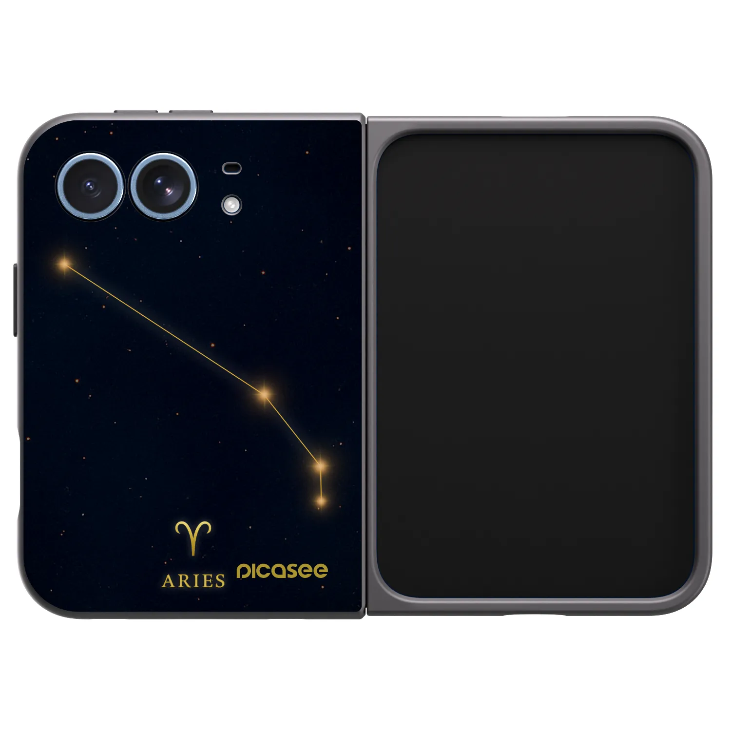 Picasee silikónový čierny obal pre Apple iPhone Ultra - ARIES