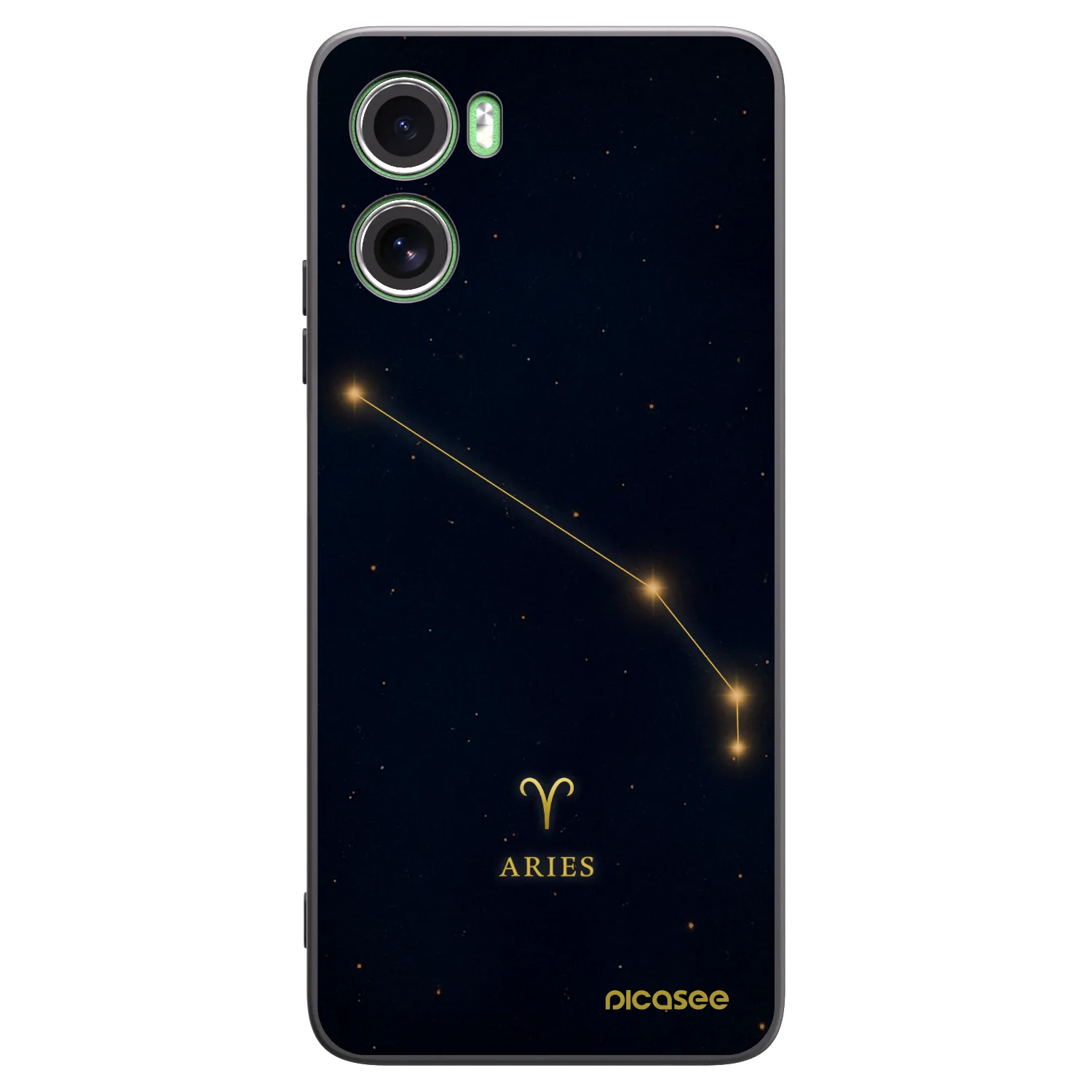 Picasee silikónový čierny obal pre Motorola Moto G06 - ARIES