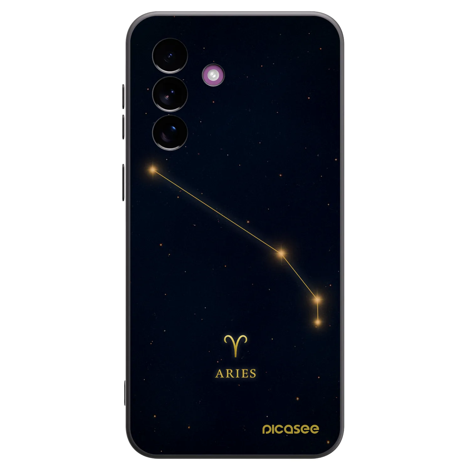 Picasee silikónový čierny obal pre Samsung Galaxy A37 - ARIES