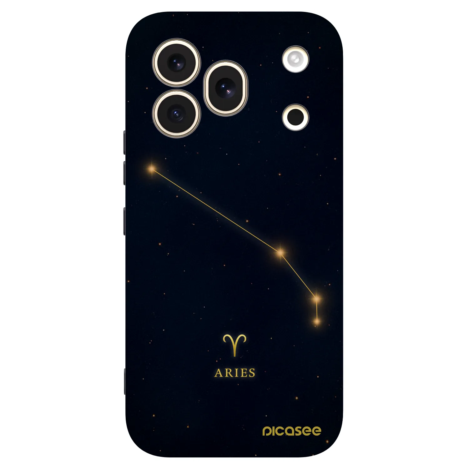 Picasee silikónový čierny obal pre Honor 600 Pro - ARIES
