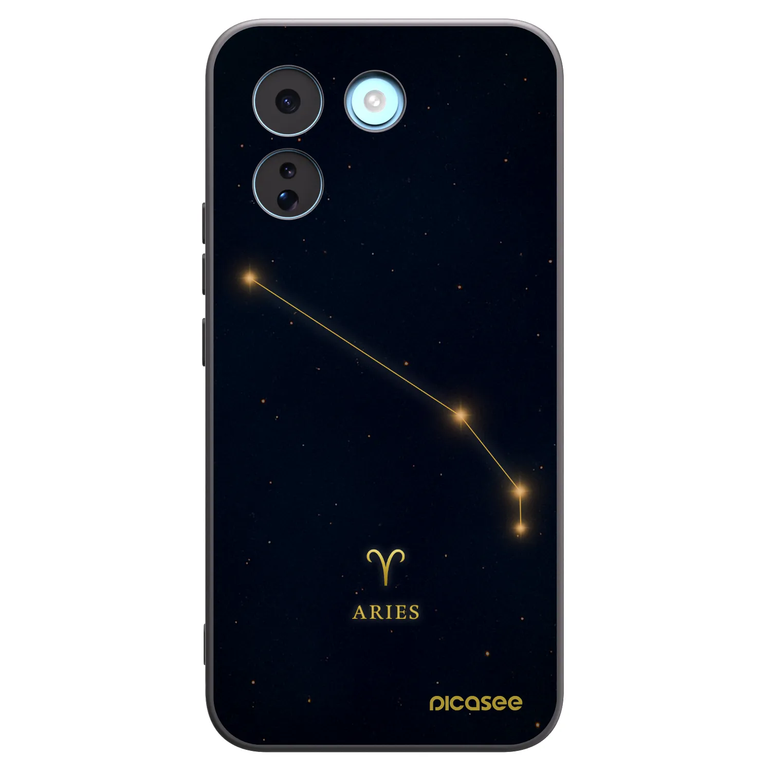 Picasee silikónový čierny obal pre Xiaomi Redmi Note 17 Pro MAX 5G - ARIES