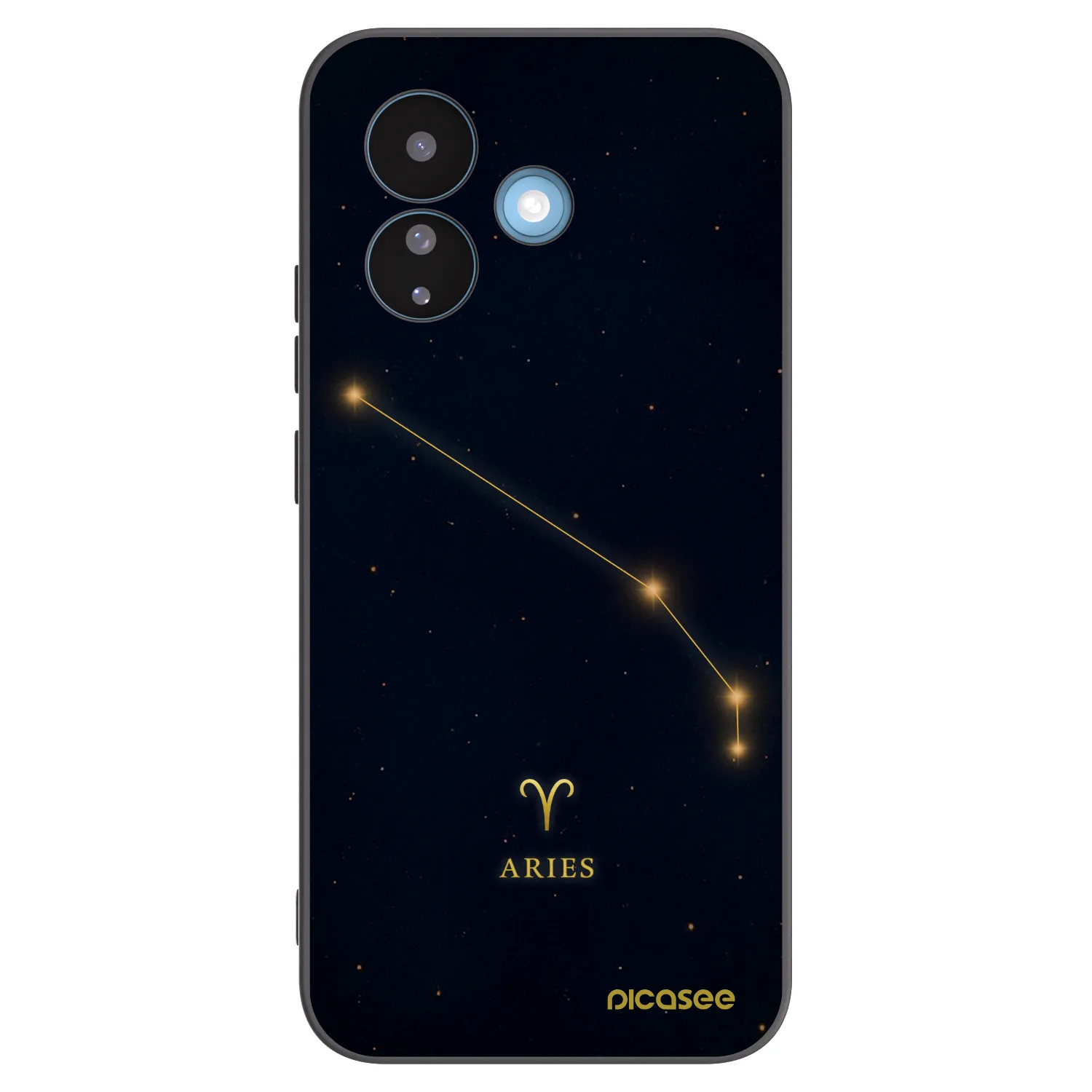 Picasee silikónový čierny obal pre Xiaomi Redmi Note 17 Pro 5G - ARIES
