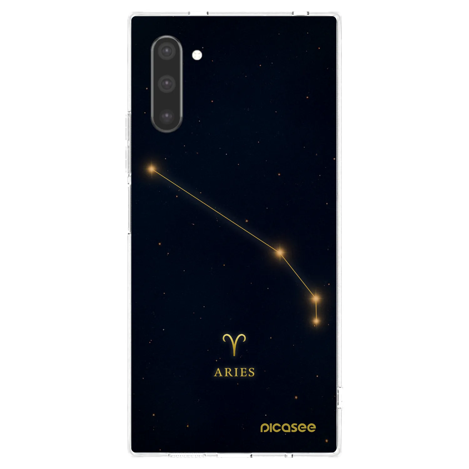 Picasee silikónový prehľadný obal pre Samsung Galaxy Note 10 N970F - ARIES