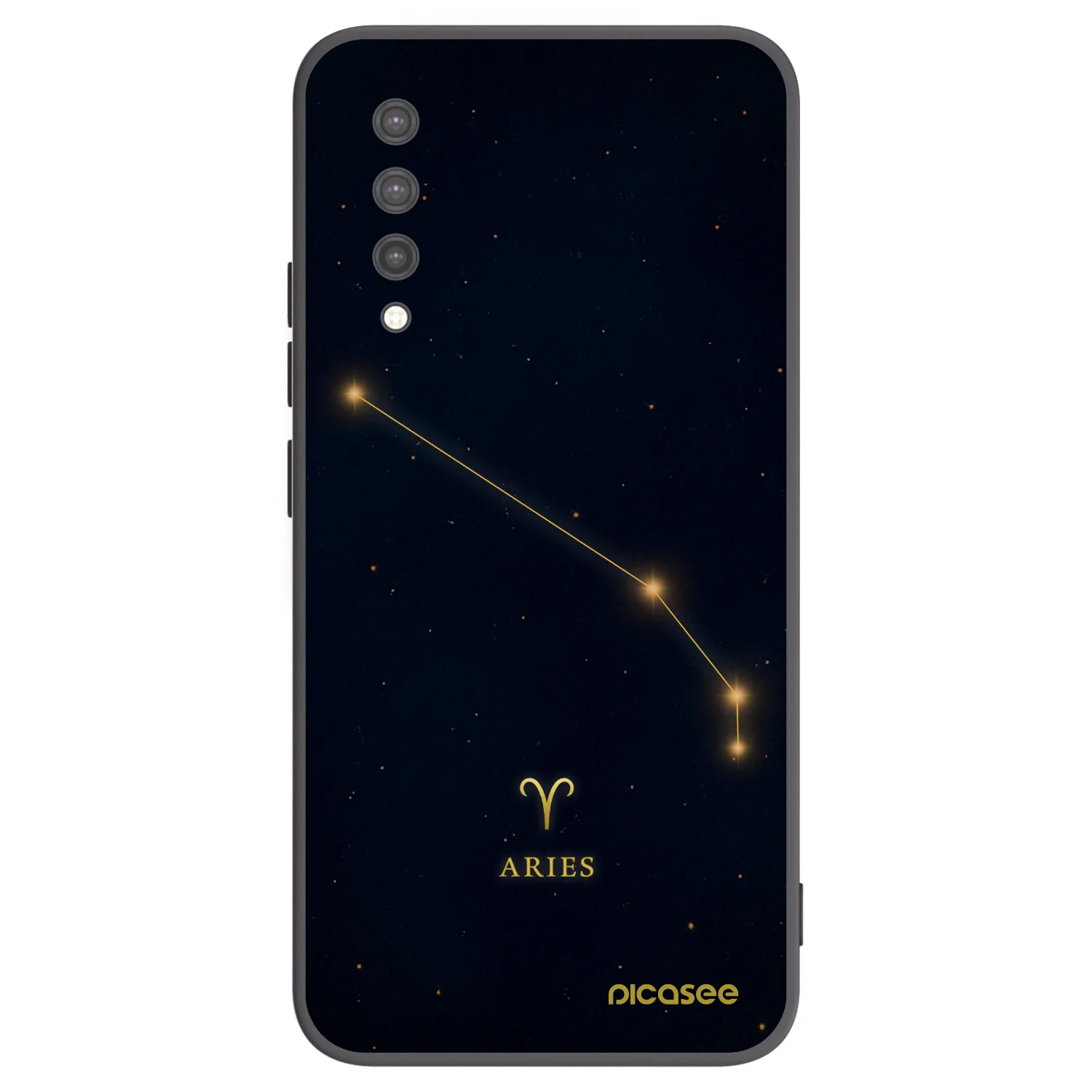 Picasee silikónový čierny obal pre Xiaomi Mi 9 Lite - ARIES