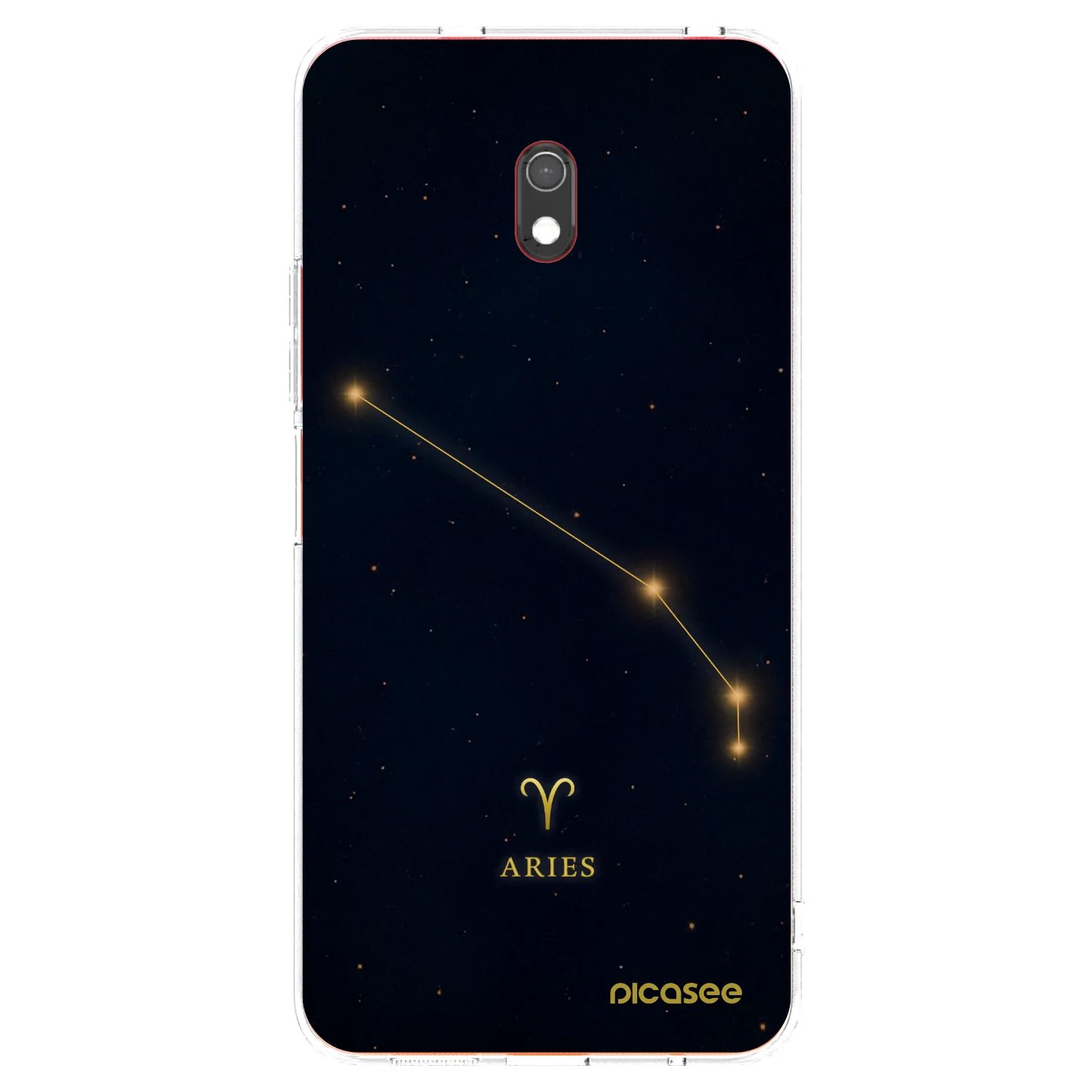 Picasee silikónový prehľadný obal pre Xiaomi Redmi 8A - ARIES