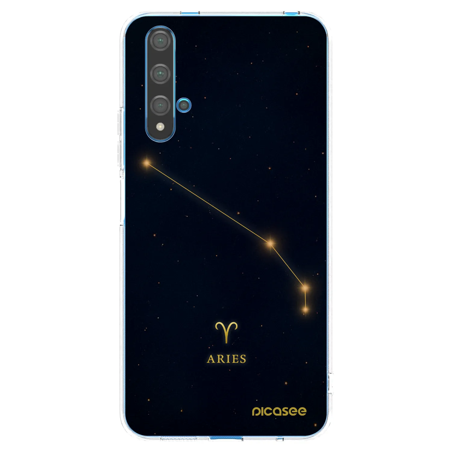 Picasee silikónový prehľadný obal pre Huawei Nova 5T - ARIES