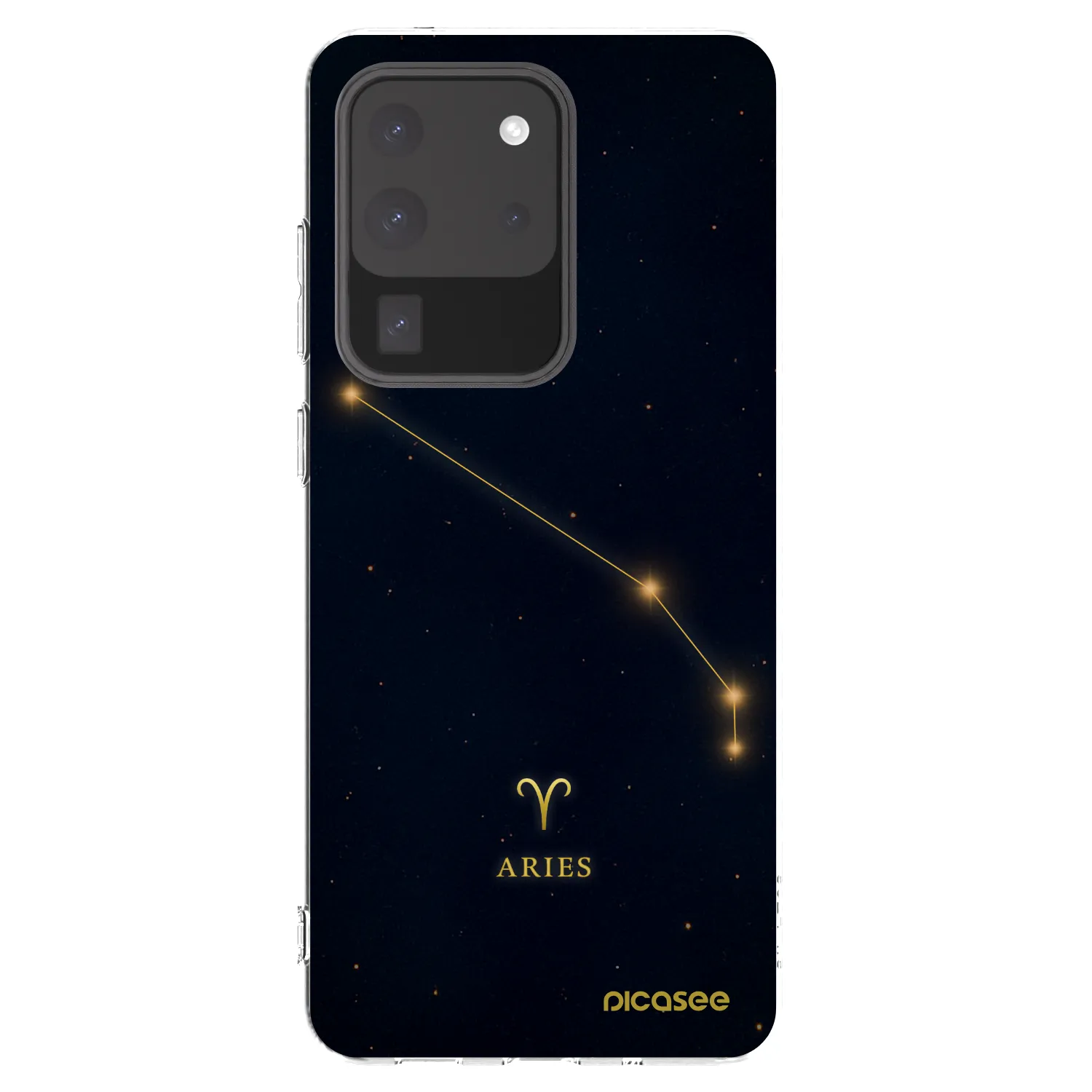 Picasee silikónový prehľadný obal pre Samsung Galaxy S20 Ultra 5G G988F - ARIES