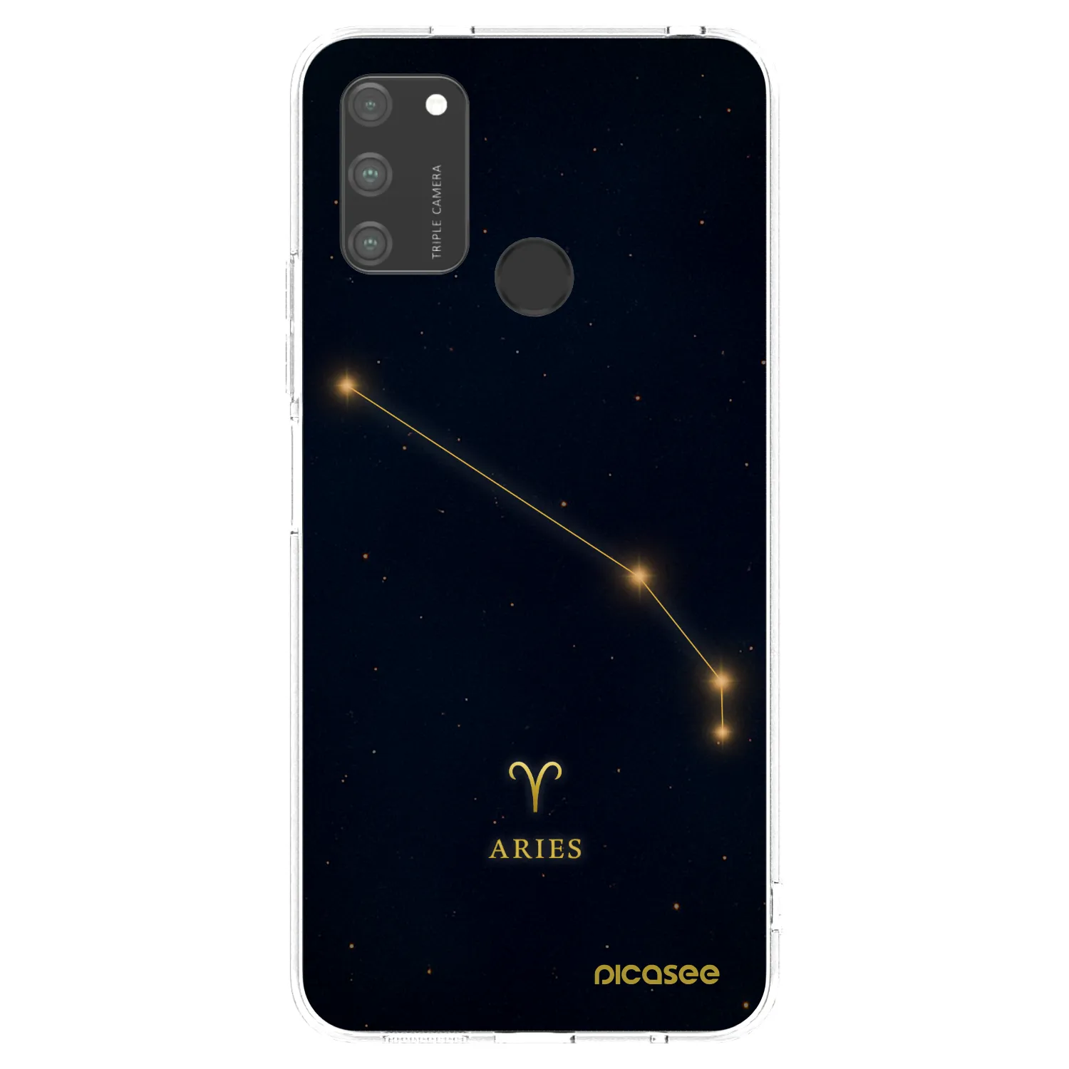 Picasee silikónový prehľadný obal pre Honor 9A - ARIES
