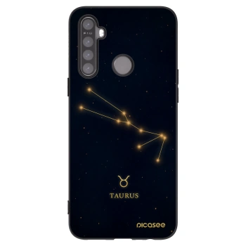 Picasee silikónový čierny obal pre Realme 6i - TAURUS