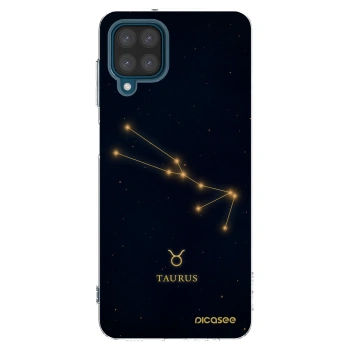 Picasee silikónový prehľadný obal pre Samsung Galaxy A12 A125F - TAURUS