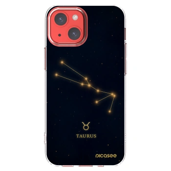 Picasee silikónový prehľadný obal pre Apple iPhone 13 mini - TAURUS