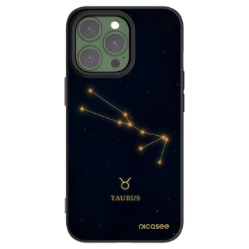 Picasee silikónový čierny obal pre Apple iPhone 13 Pro - TAURUS