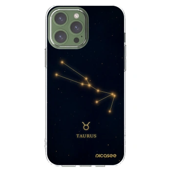 Picasee silikónový prehľadný obal pre Apple iPhone 13 Pro Max - TAURUS