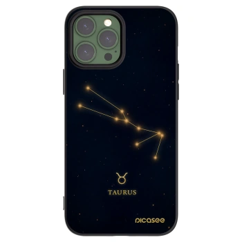 Picasee silikónový čierny obal pre Apple iPhone 13 Pro Max - TAURUS