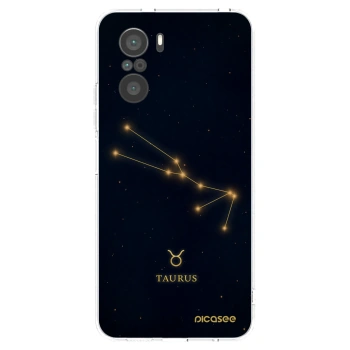 Picasee silikónový prehľadný obal pre Xiaomi Poco F3 - TAURUS