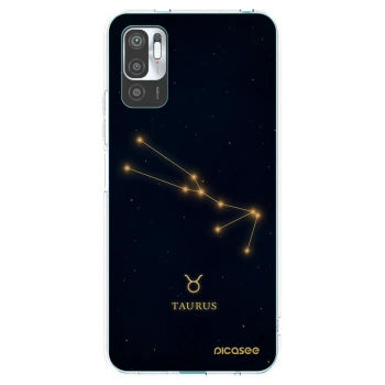 Picasee silikónový prehľadný obal pre Xiaomi Redmi Note 10 5G - TAURUS