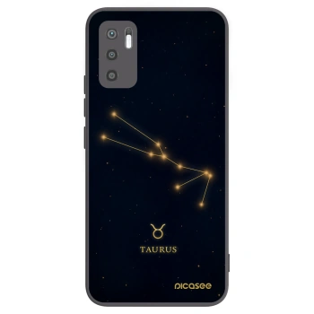 Picasee silikónový čierny obal pre Xiaomi Redmi Note 10 5G - TAURUS
