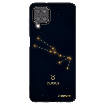 Picasee silikónový čierny obal pre Samsung Galaxy M12 M127F - TAURUS