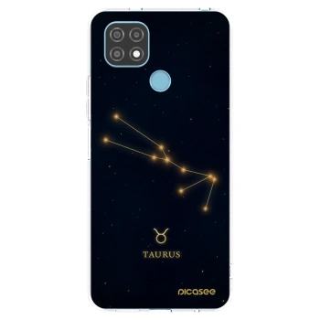 Picasee silikónový prehľadný obal pre Realme C21 - TAURUS