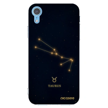 Picasee silikónový prehľadný obal pre Apple iPhone XR - TAURUS